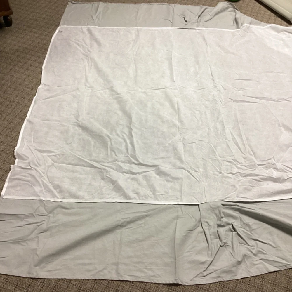 JCPenney Home Gray Full Size Bed Shirt